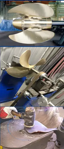 SHIP PROPELLER REPAIRS & BALANCING